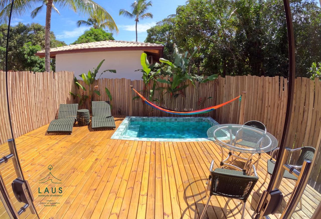 Praia dos Algodoes Laus Bangalos Experience - Piscina Privativa - Praia De Algodoes - Peninsula De Marau - Bahia מראה חיצוני תמונה