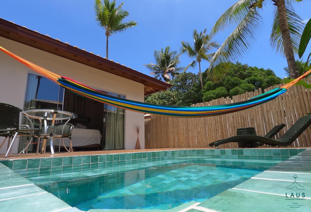 Praia dos Algodoes Laus Bangalos Experience - Piscina Privativa - Praia De Algodoes - Peninsula De Marau - Bahia מראה חיצוני תמונה
