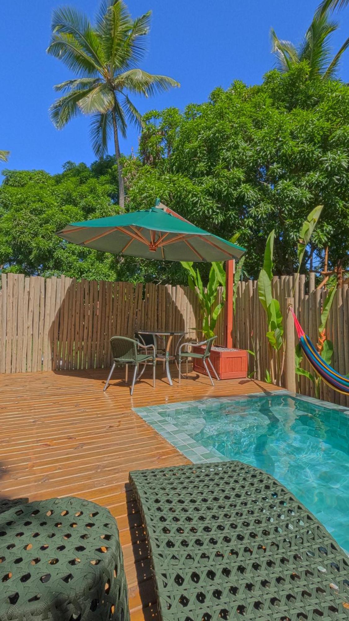 Praia dos Algodoes Laus Bangalos Experience - Piscina Privativa - Praia De Algodoes - Peninsula De Marau - Bahia מראה חיצוני תמונה