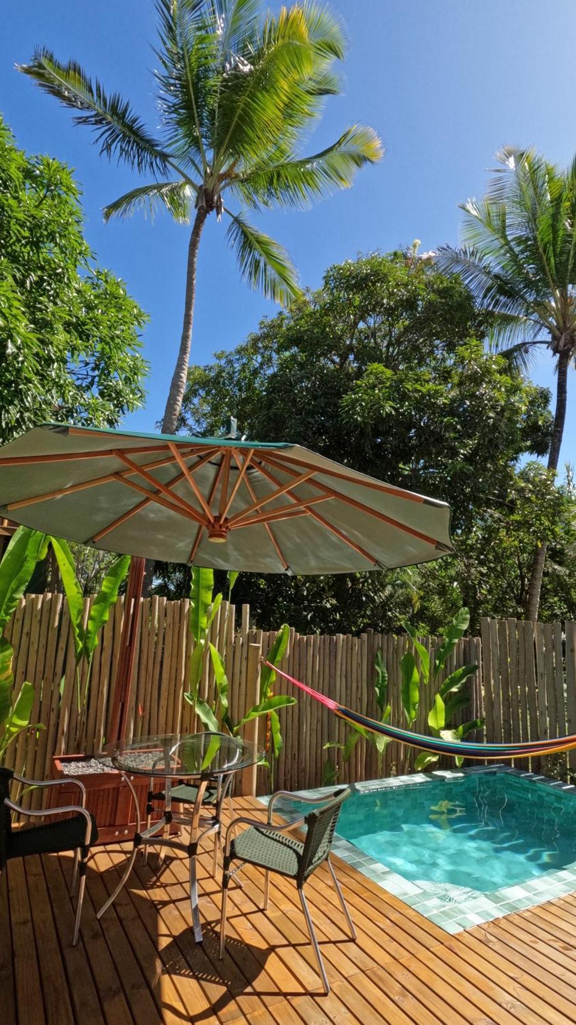 Praia dos Algodoes Laus Bangalos Experience - Piscina Privativa - Praia De Algodoes - Peninsula De Marau - Bahia מראה חיצוני תמונה
